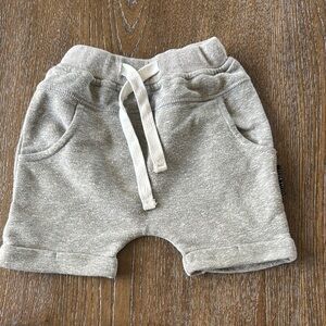 Gray Kids Shorts